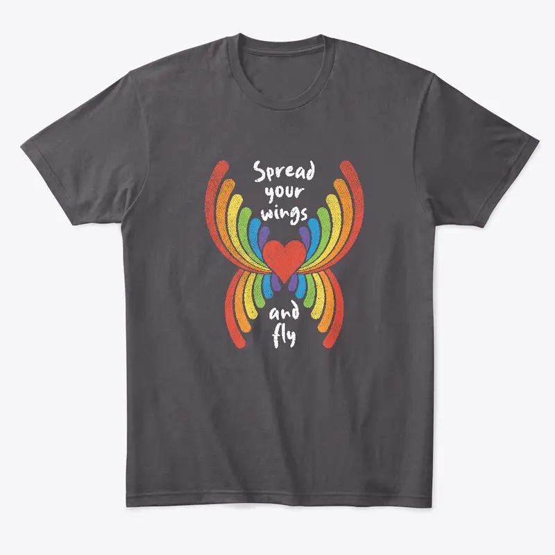 LGBT Spread Your Wings And Fly