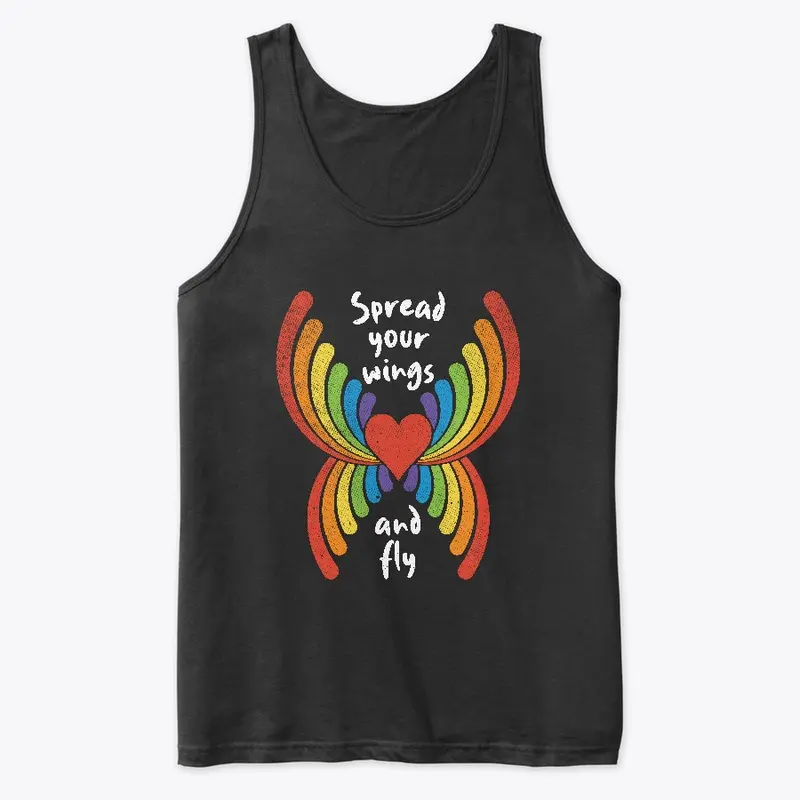 LGBT Spread Your Wings And Fly