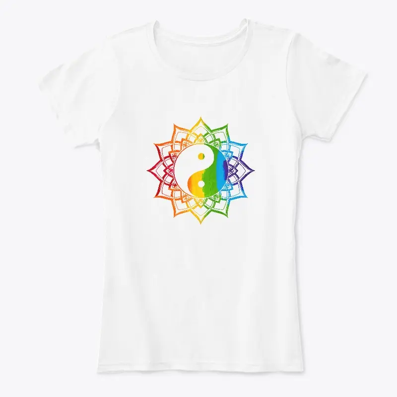 LGBT Rainbow Yin Yang