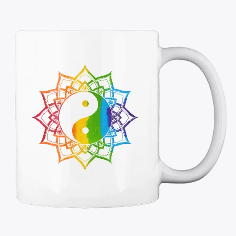 LGBT Rainbow Yin Yang