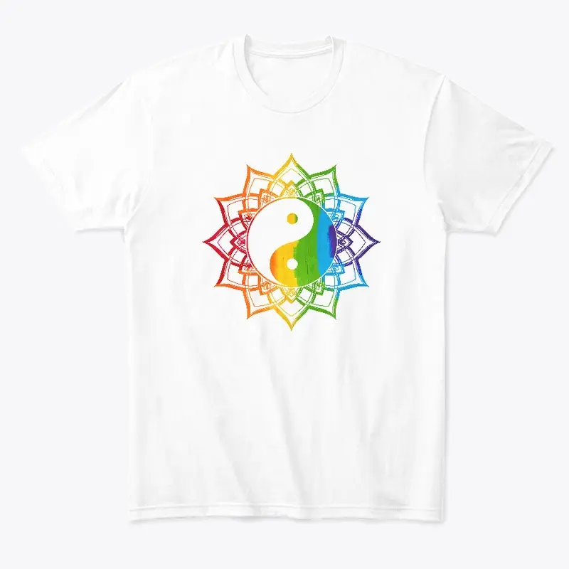 LGBT Rainbow Yin Yang